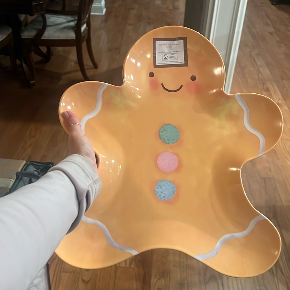 Gingerbread, melamine tray Christmas